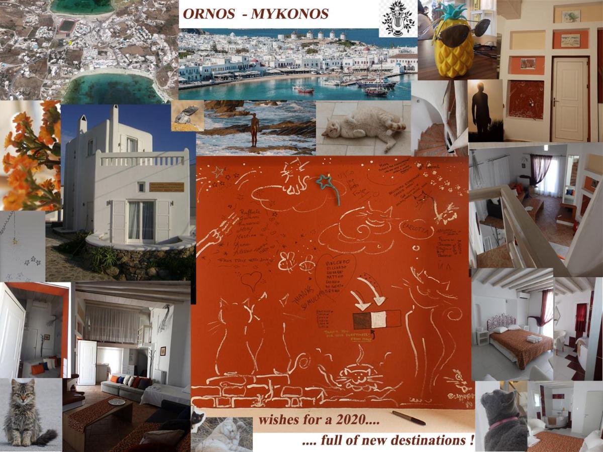 Mykonos Ornos Redocher Home Zewnętrze zdjęcie