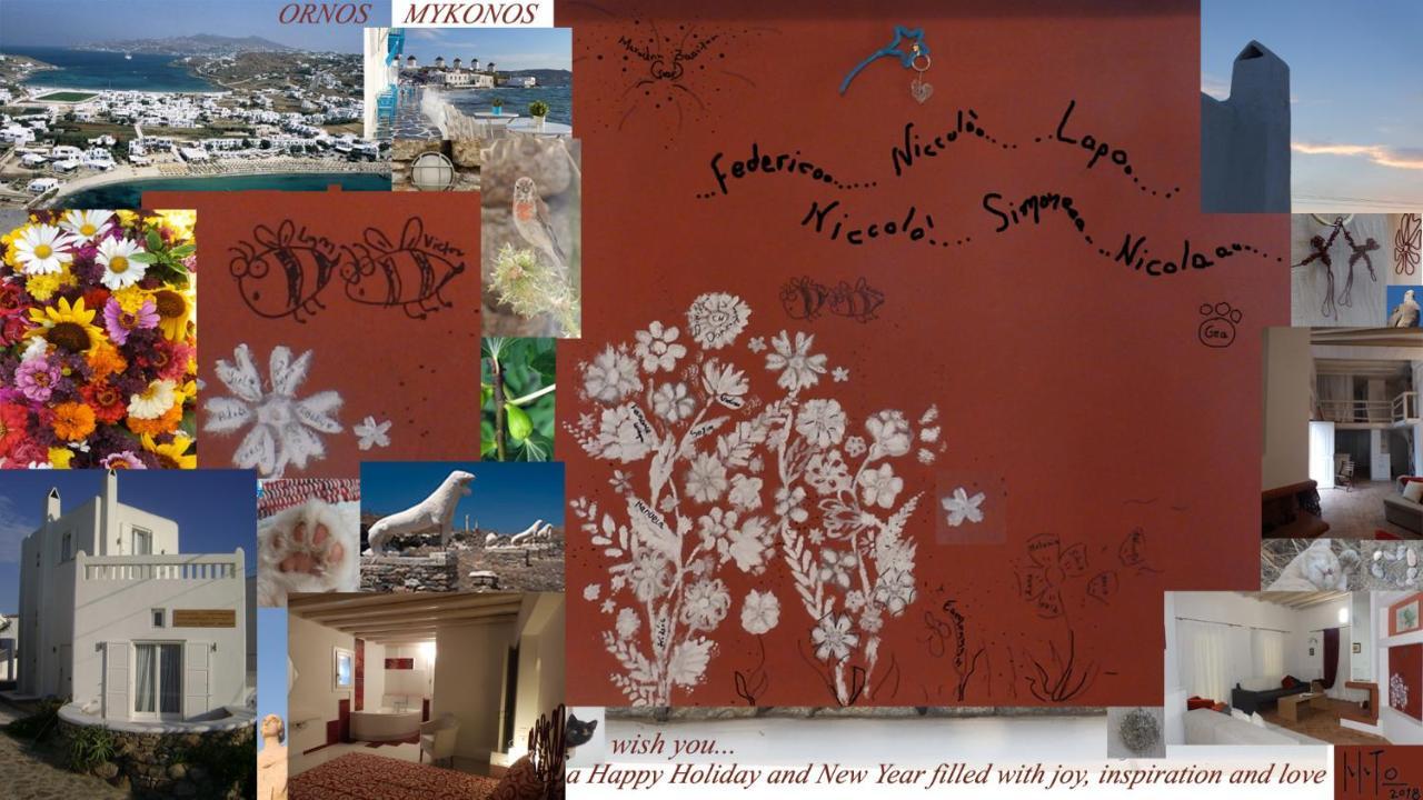 Mykonos Ornos Redocher Home Zewnętrze zdjęcie
